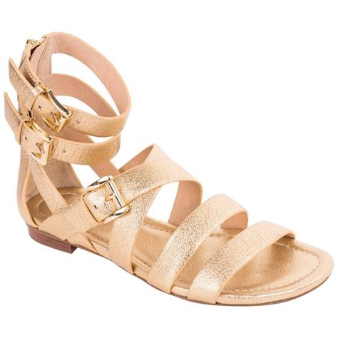 michael kors gladiator sandals gold|women Michael Kors sandals clearance.